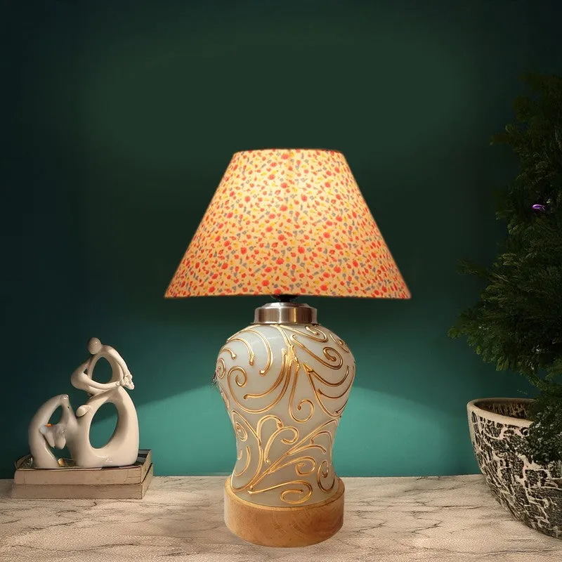 Lumithra Fleura Arbor Wooden Table Lamp - Multicolor media 1