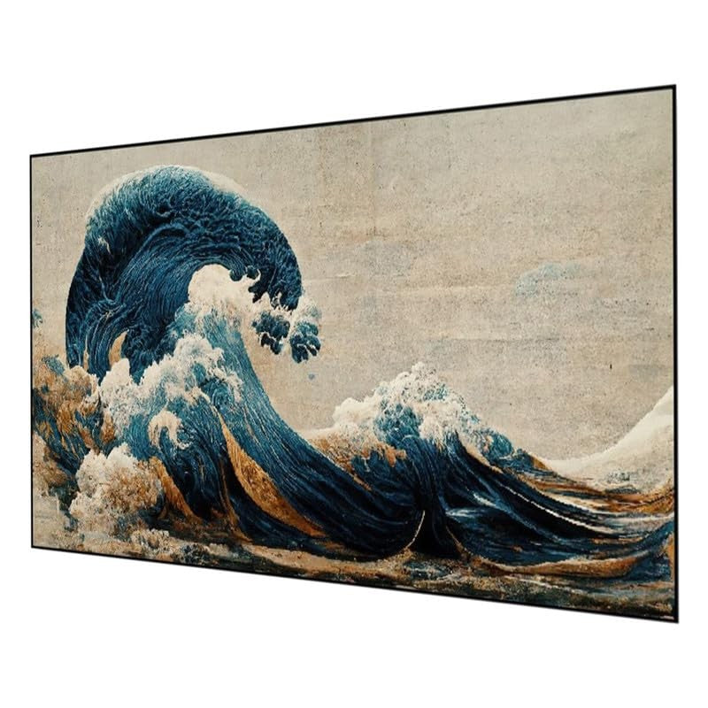 Coastal Voyage Canvas Wall Painting With Frame media 5