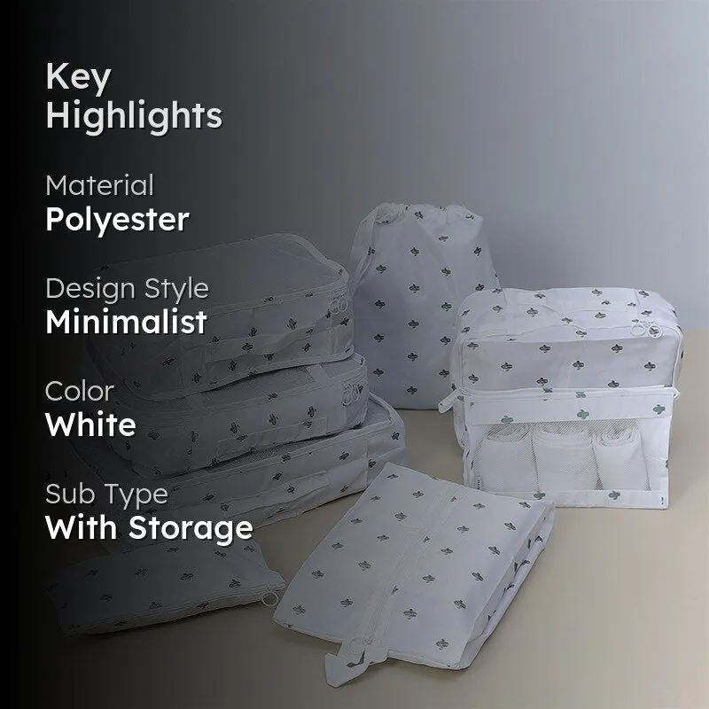 Polka Lightweight Travel Organizer - Set Of Eight media 2