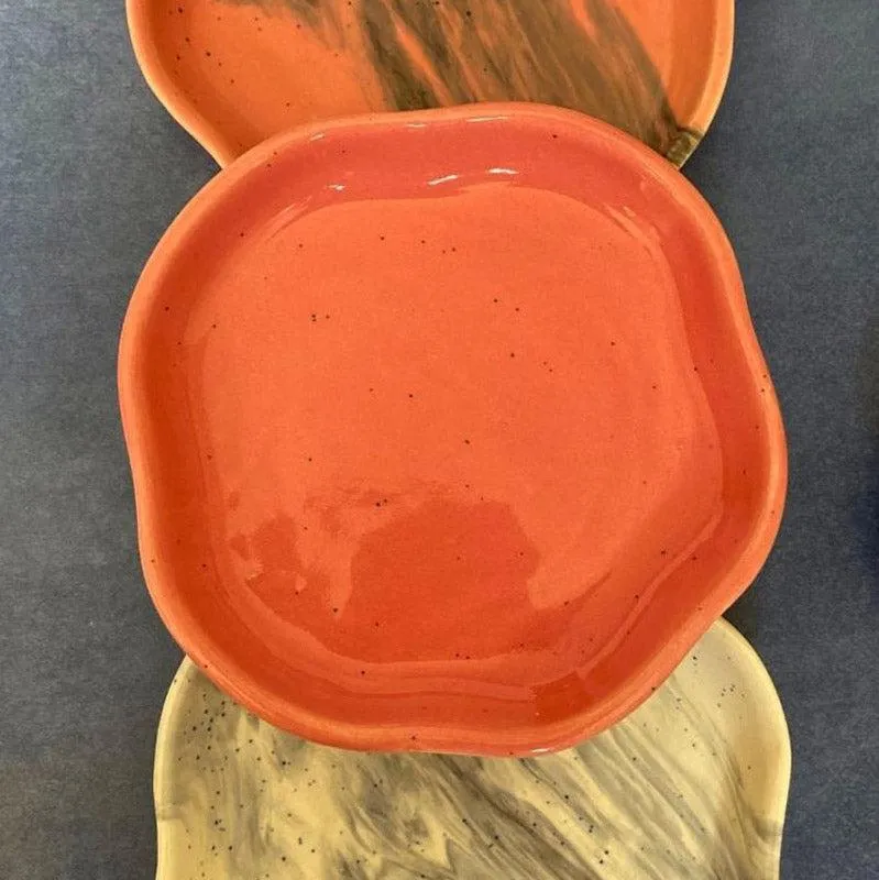 Vadronia Ceramic Platter - Set of Three media 3