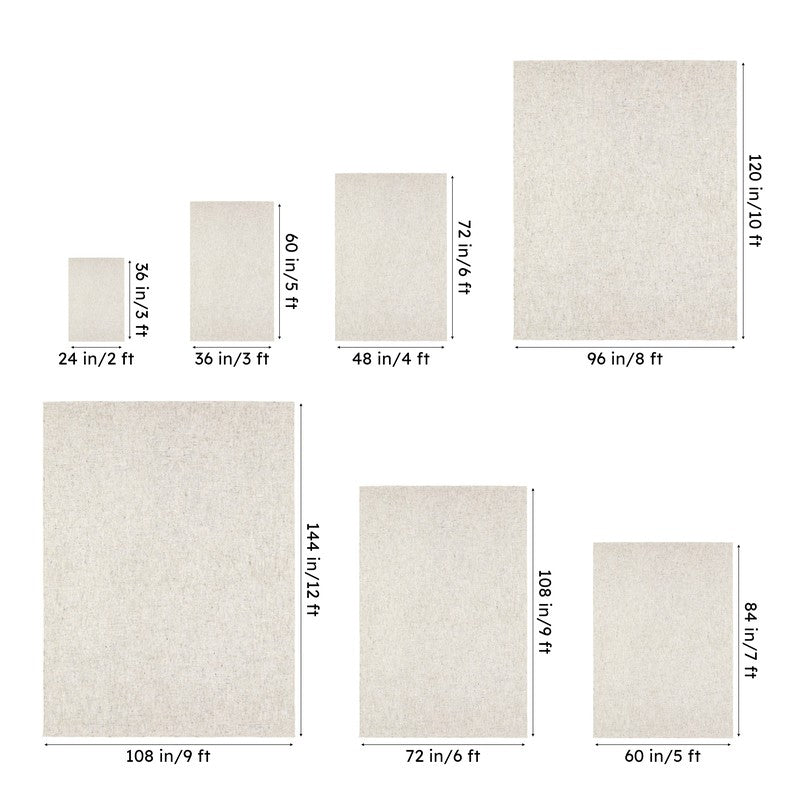Osman Hand Tufted Wool Rug - Off White media 14