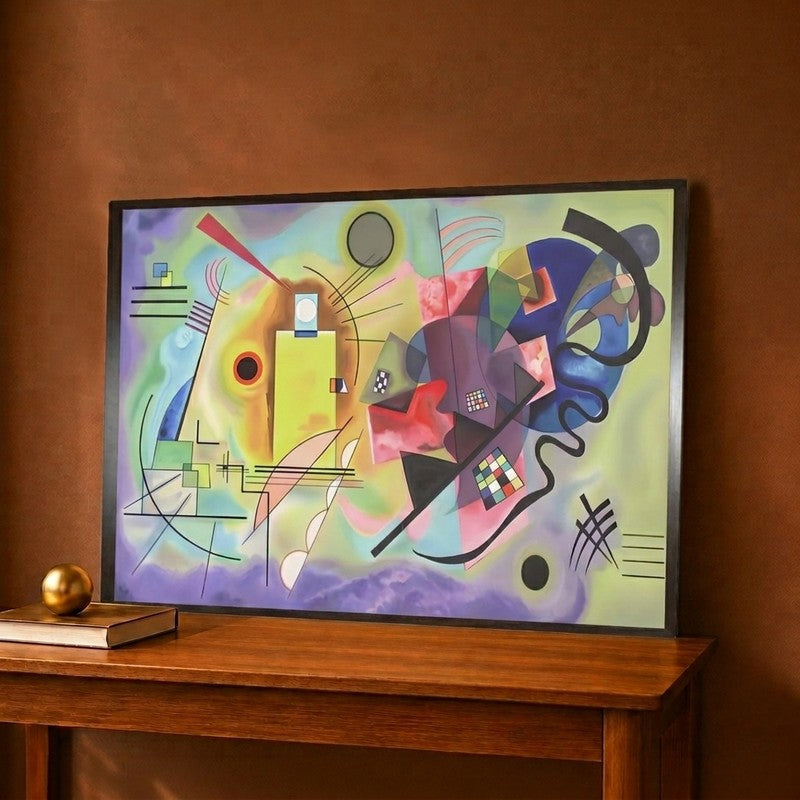Composition XI Canvas Wall Painting - 22 x 15 Inches