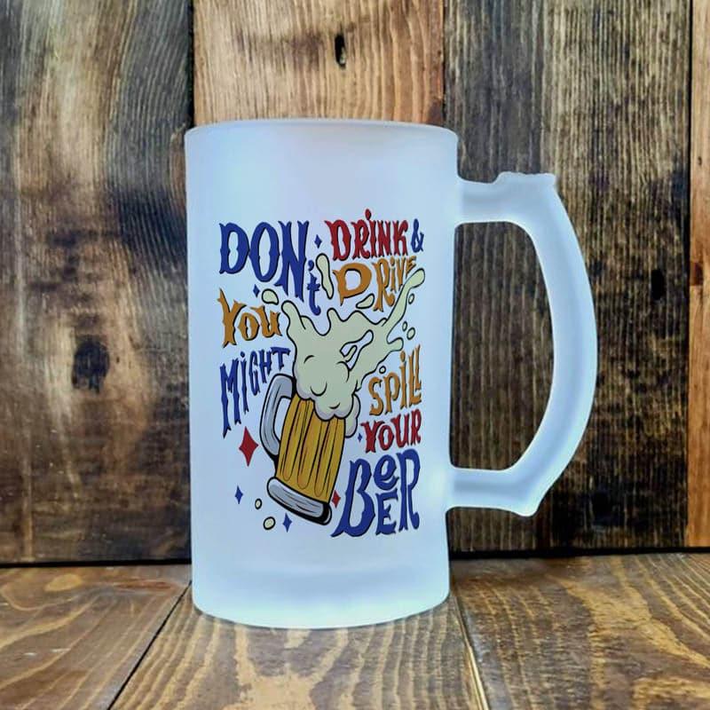Tipsy Toe Beer Mug  - 350 ML media 5