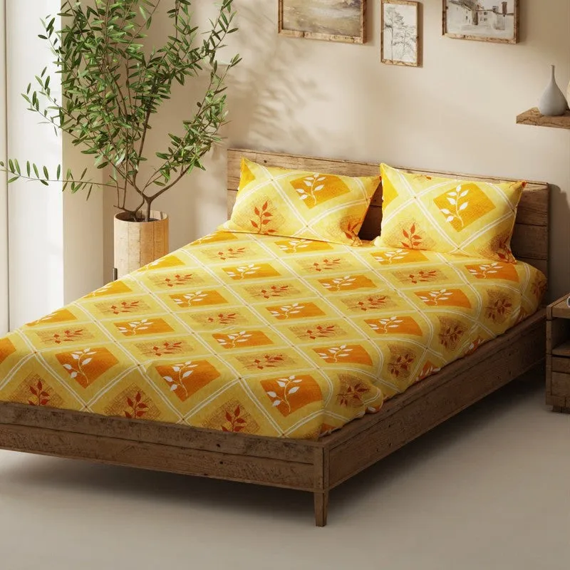 Ynorin Bedsheet (Yellow) - 115 GSM media 1