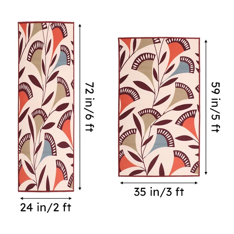 Ethnic Botanica Anti-Skid Carpet media 7