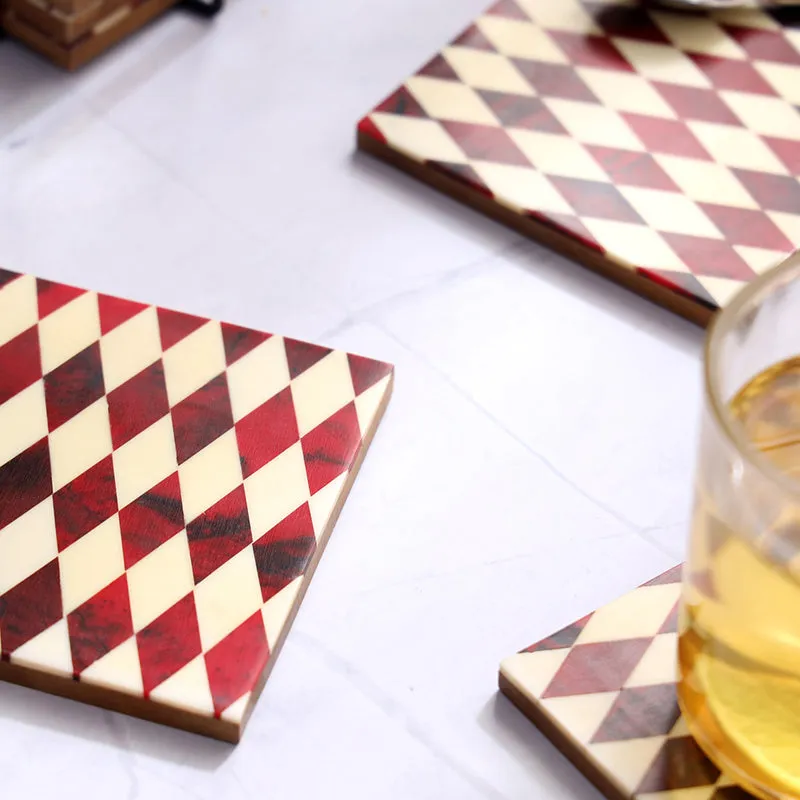 Graphis MDF Coaster - Seven Piece Set media 3