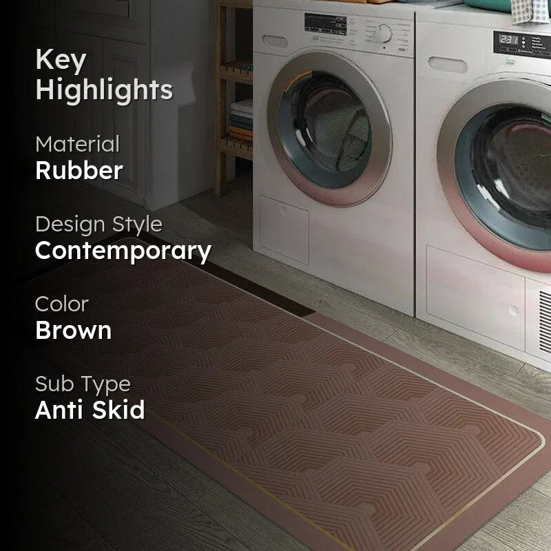 Naturyn Anti Skid Rubber Runner Rug media 2