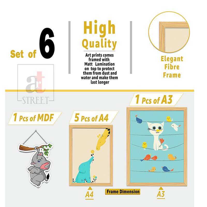 Vibrant Comics Wall Art - Set Of Seven media 5