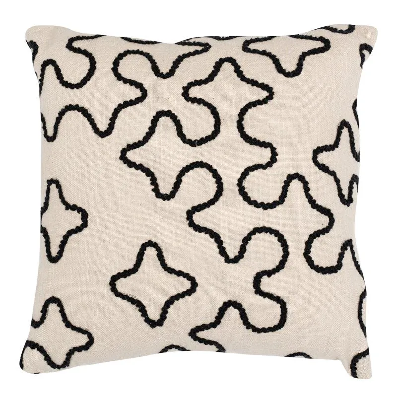 Sibyl Embroidered Abstract Cushion Cover - Set Of Two media 8