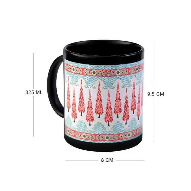 Magnate Ceramic Coffee Mug (325 mL) - Black media 4