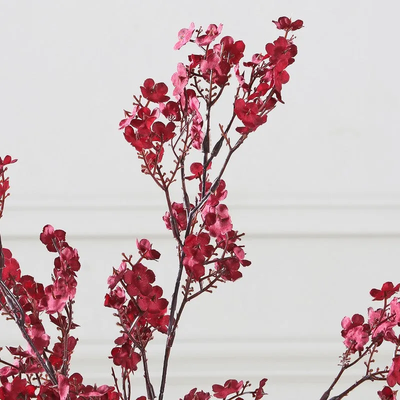 Gypsophila Artificial Flower Stem - Red media 5
