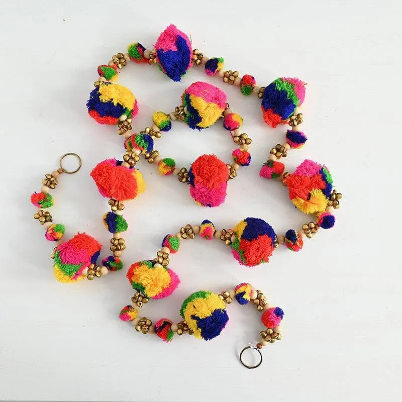 Candy Pom Pom Bunting media 1
