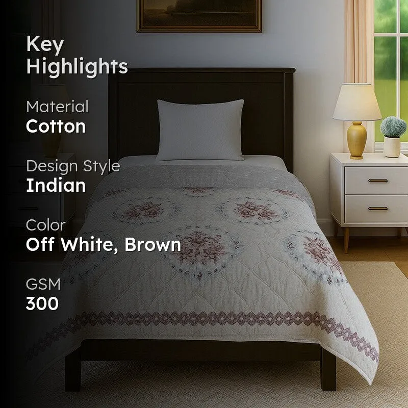 Bloom Theory Cotton Comforters - 300 GSM media 2