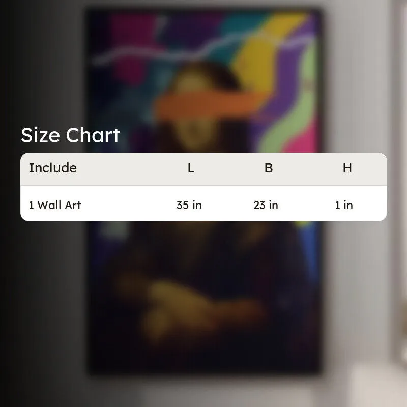 Mona Lisa Fusion Wall Art media 6