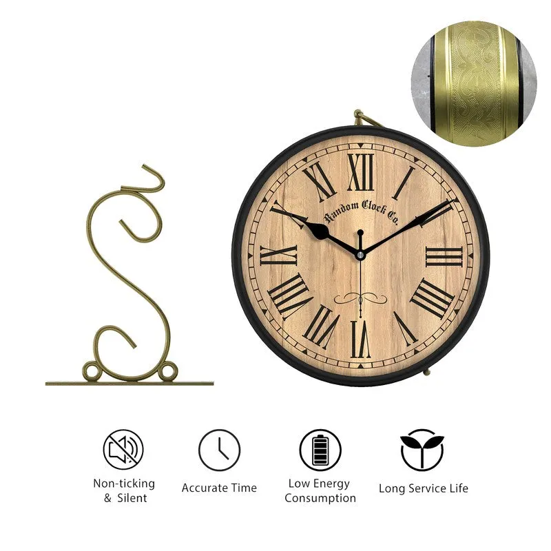Ashcroft Double Sided Wall Clock media 7