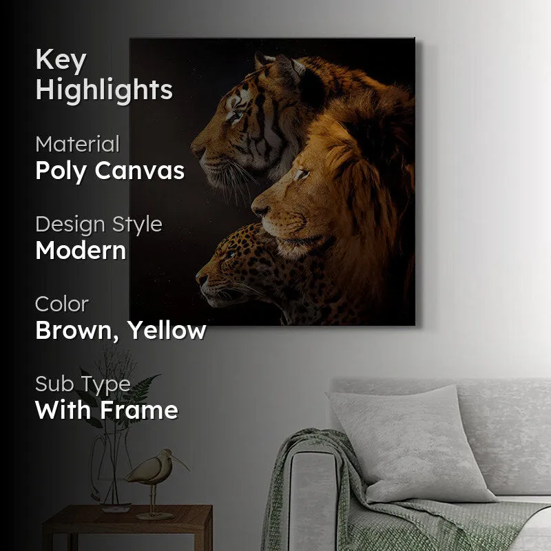 Big Cats Wall Painting media 2