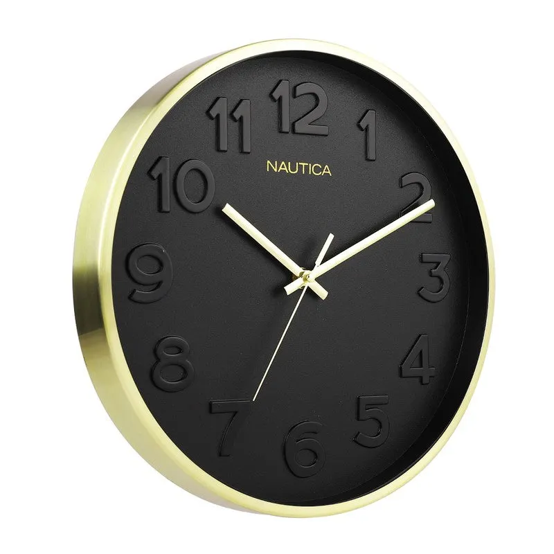 Nautica Tempo Analog Wall Clock media 3