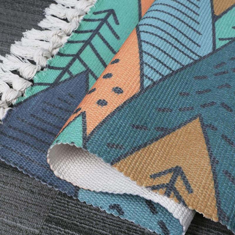 Leafy Lemour Cotton Runner Rug media 3