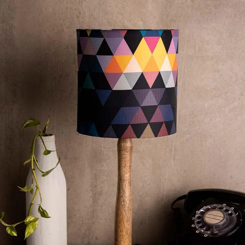 Pixel Poise Fabric Table Lamp - Multicolor media 3