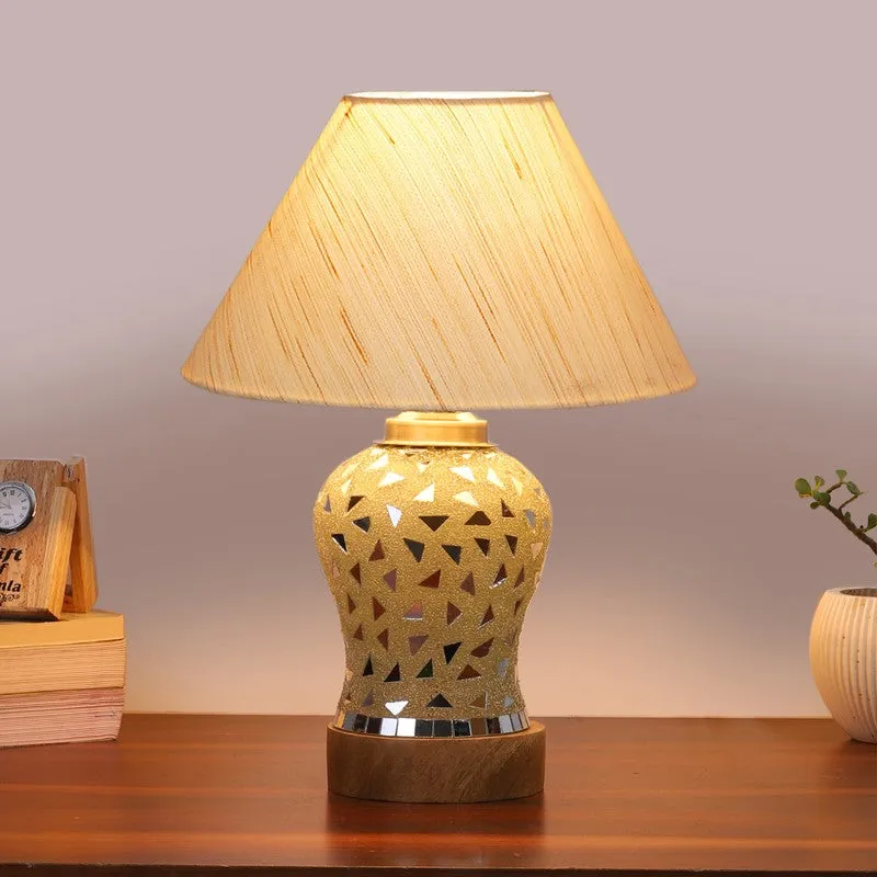 Raffina Wooden Table Lamp - Multicolor media 3