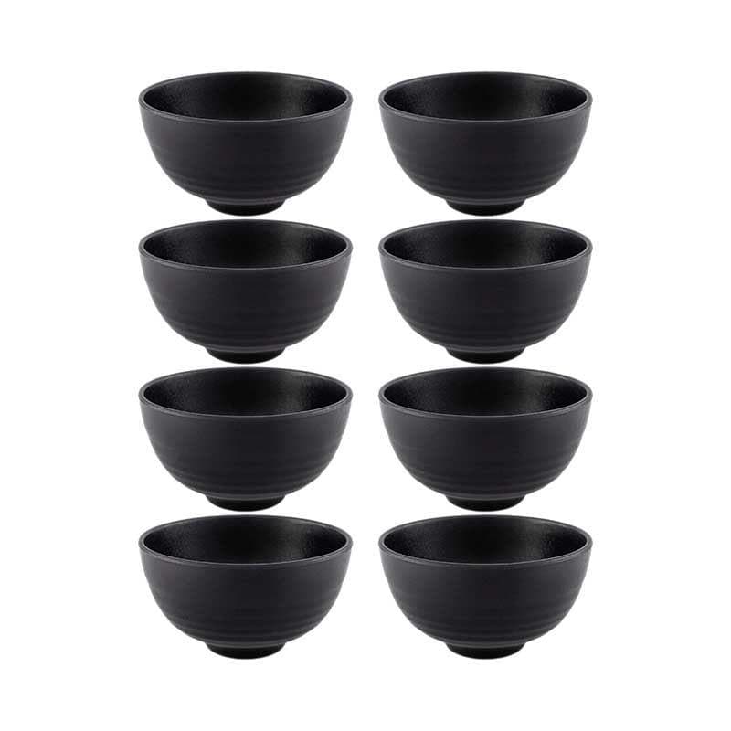 Earthy Attic Dinner Set (Black) - 16 Piece Set media 4