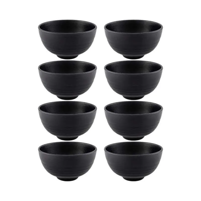 Earthy Attic Dinner Set (Black) - 16 Piece Set media 4