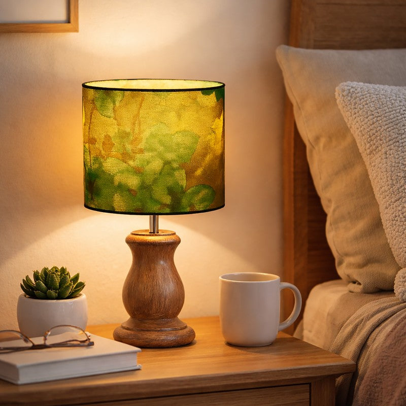 BloomGlow Wooden Table Lamp media 3