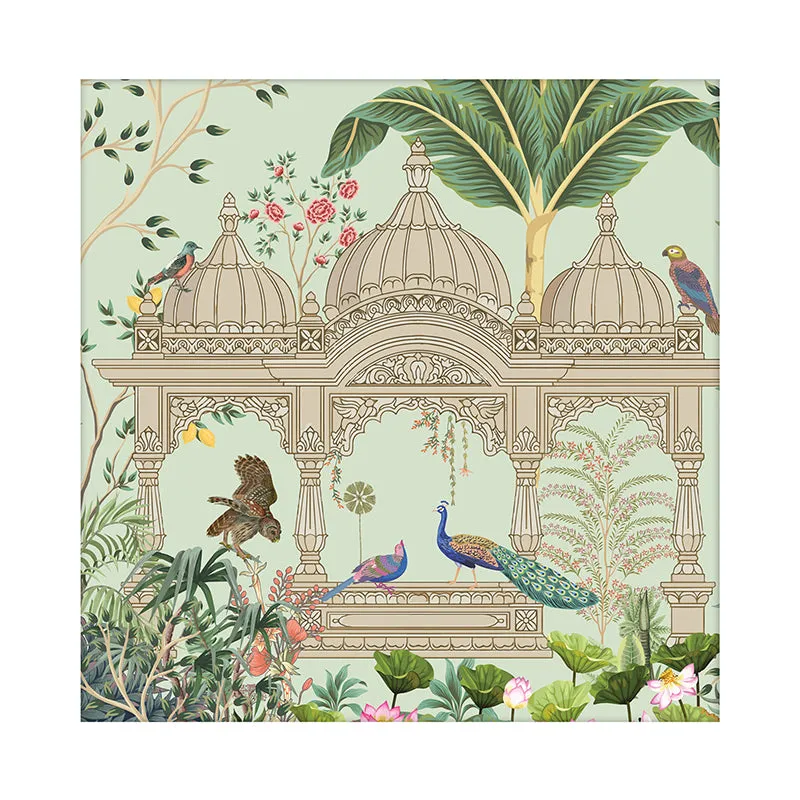 Calm Of Garden Canvas Wall Art media 3