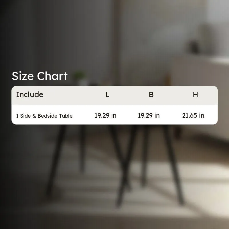 PureOak Mango Wood Side & Bedside Tables - Set of Two media 10
