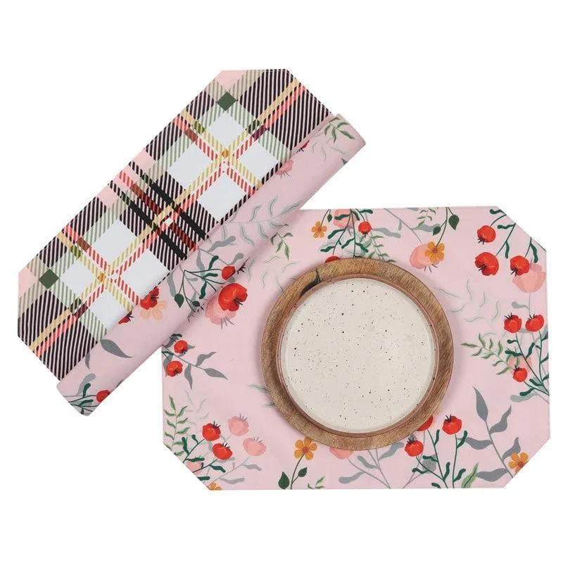 Floral Ecstasy Canvas Placemat - Set Of Two media 5