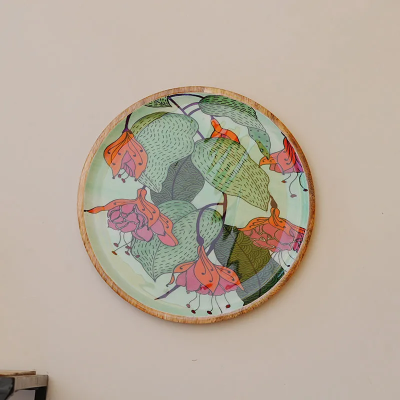 Tropika Grain Mango Wood Wall Plate media 1