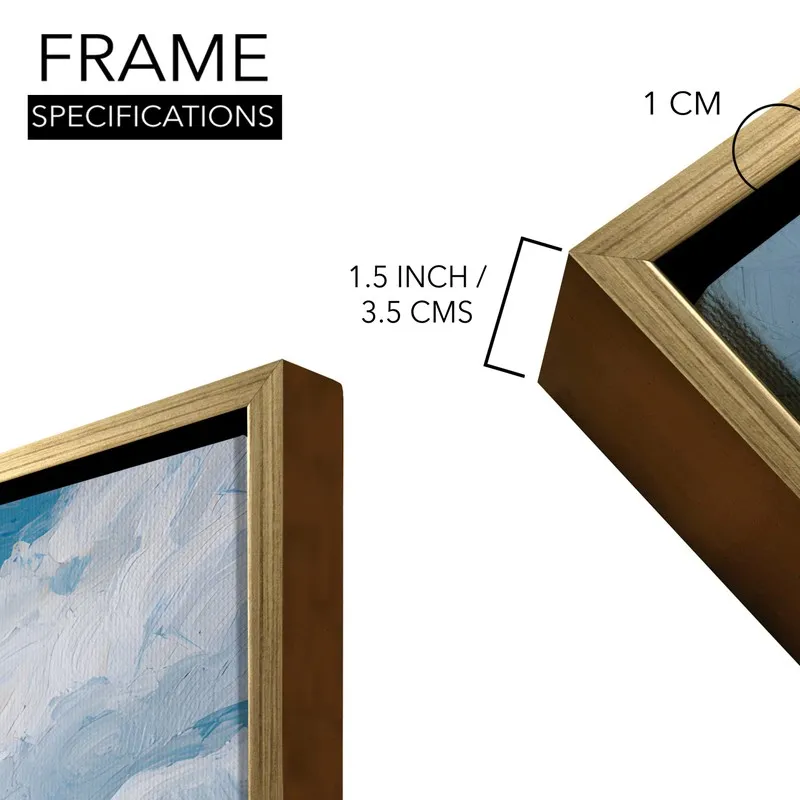 Thunderfield Canvas Wall Painting With Frame media 8