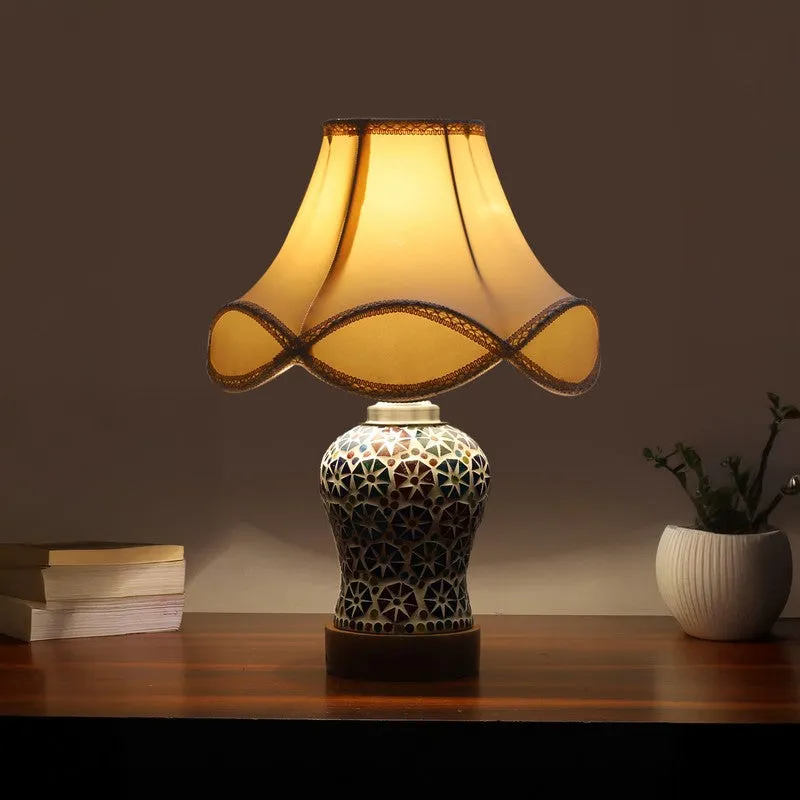 Astrona Arc Wooden Table Lamp - Multicolor media 1