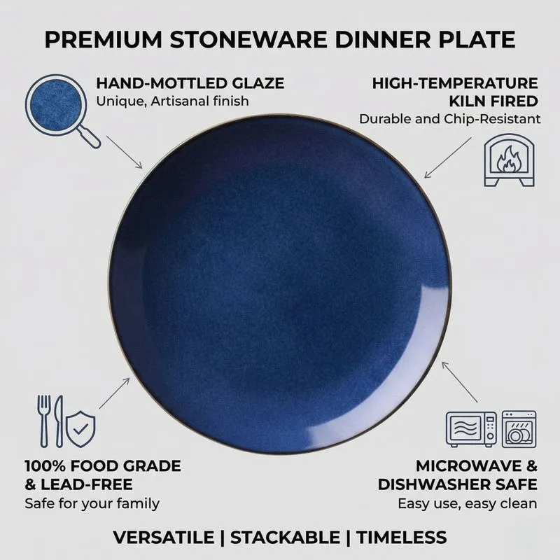 MealZone Ceramic Dinner Plate media 6