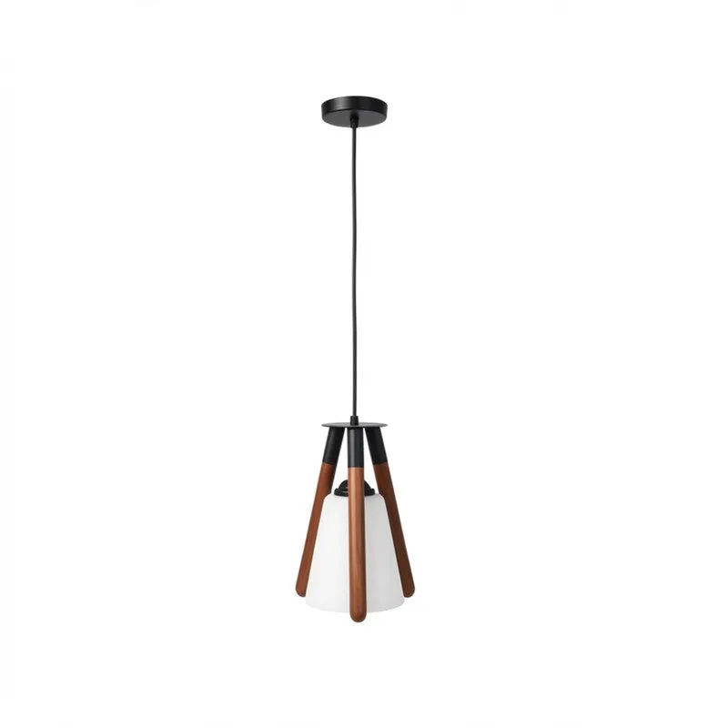 Halo Beam Glass Ceiling Lamp media 4