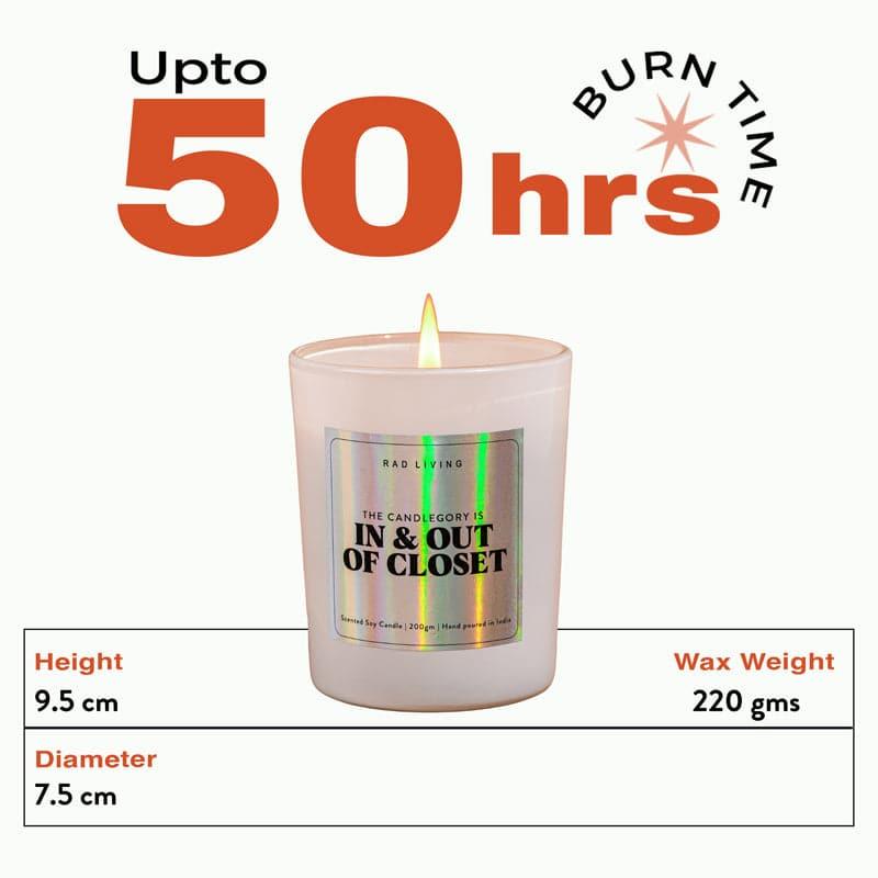 In & Out Of Closet Scented Candle media 7