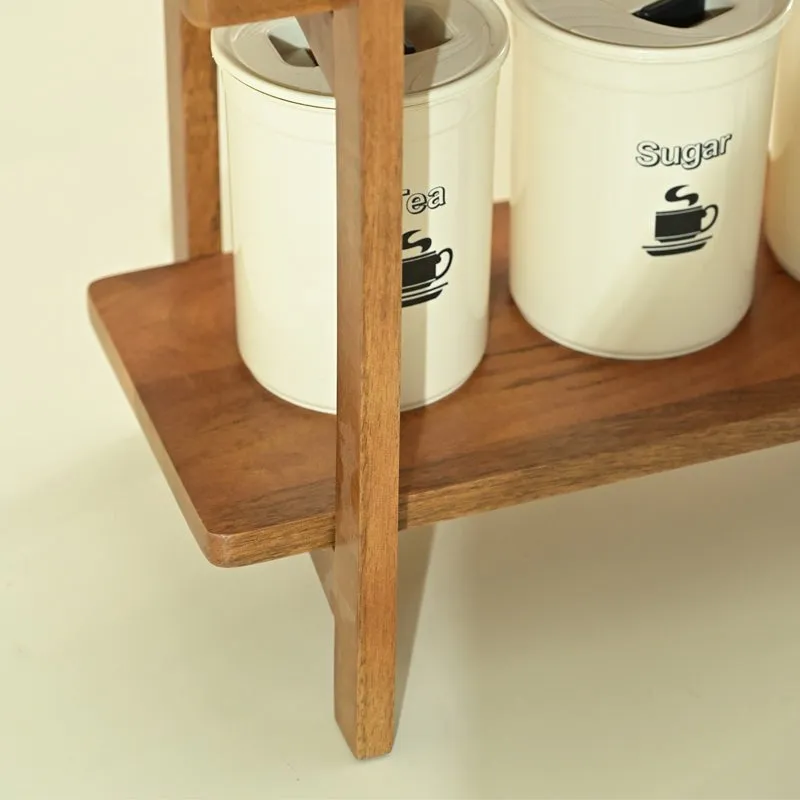 Samvadini Handcrafted Mango Wood Organiser media 11
