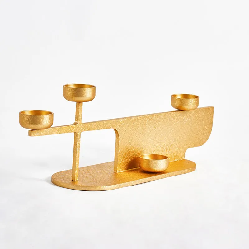 Lumora Luxe Metal Tealight Candle Holder media 4