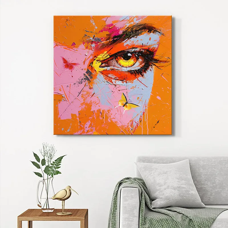 Beauteous Eye Wall Painting media 1