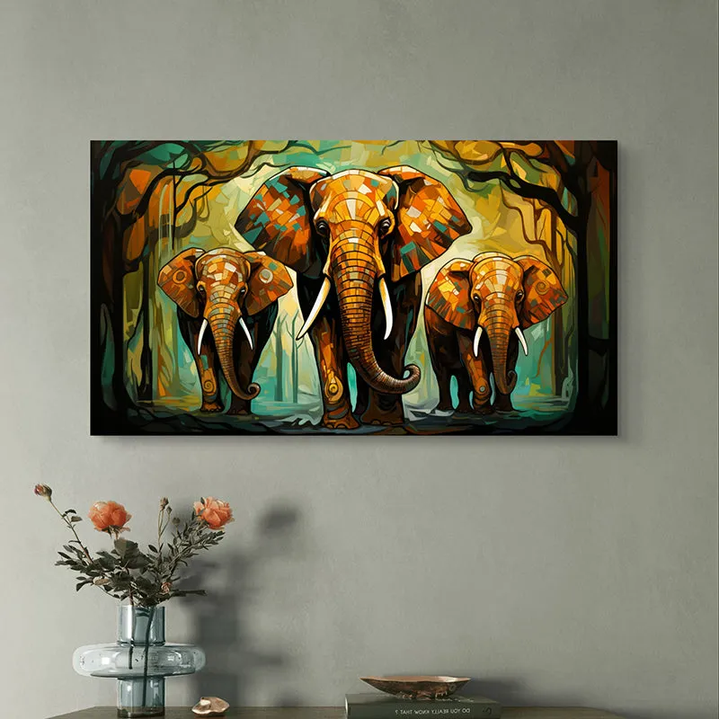 Vibrant Forest Giants Wall Art media 3