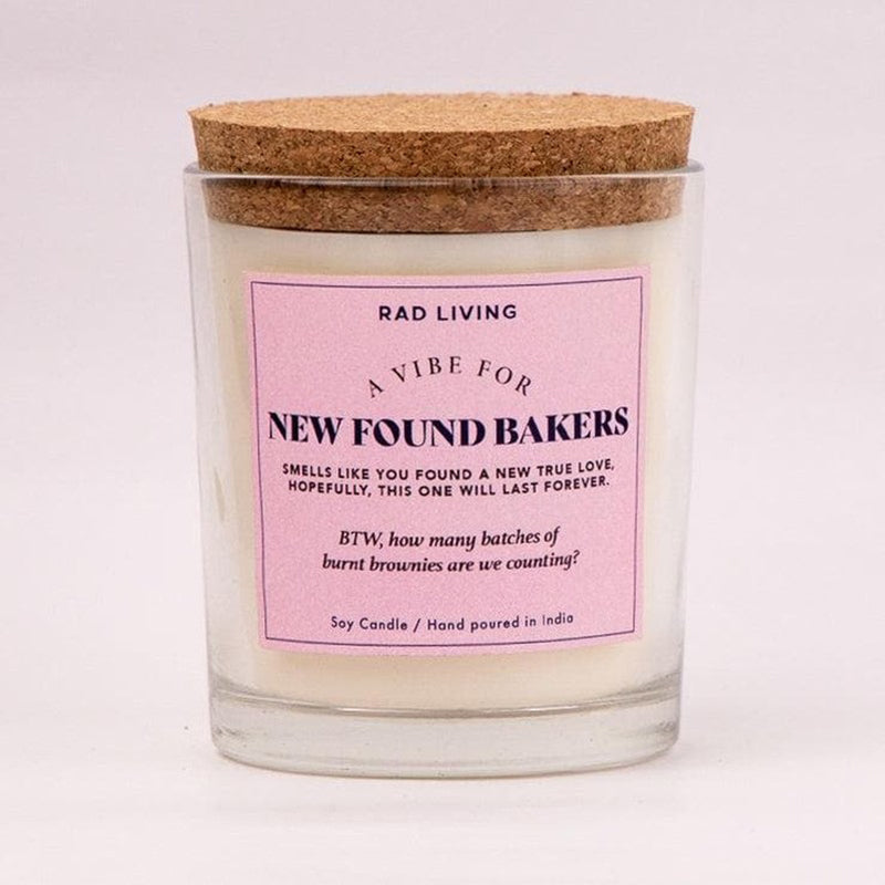 New Found Bakers - Vanilla Cake Scented Candle media 4