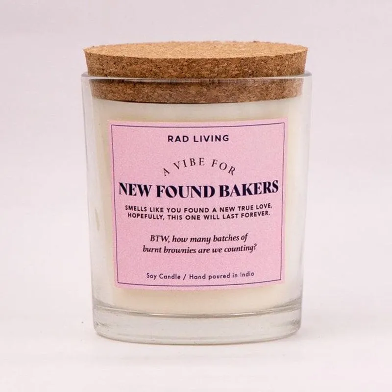 New Found Bakers - Vanilla Cake Scented Candle media 4