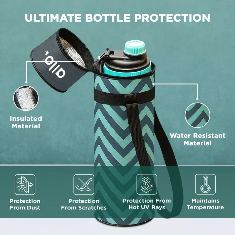 Shell Bottle Cover (Chevron Mint) - 1500 ML media 6