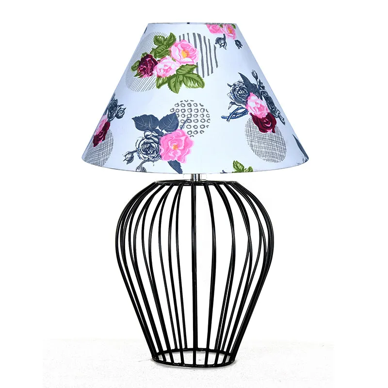 Spire Curve Rosa Metal Table Lamp - Multicolor media 3