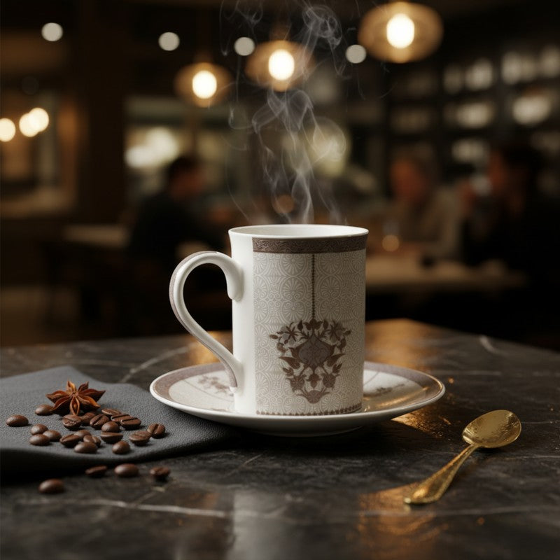 Brewelle Bone China Coffee Mug (300 mL) media 3