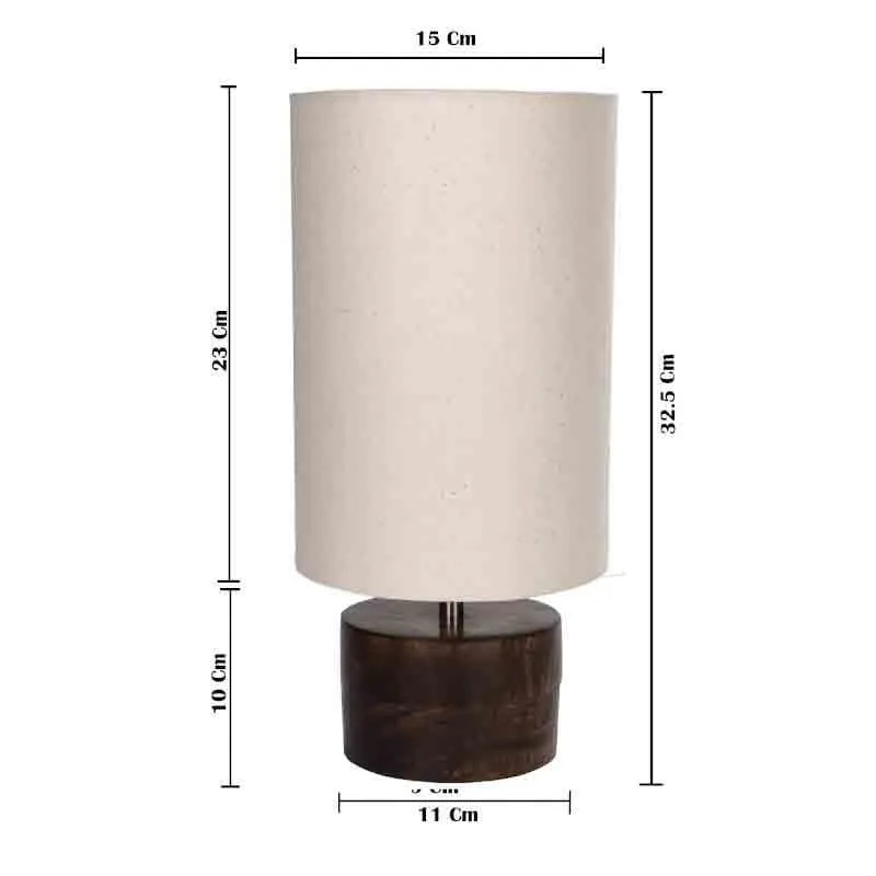 Moose Fabric Table Lamp - Beige media 6