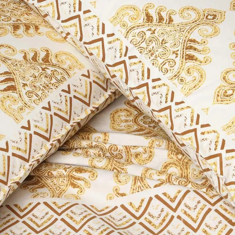Mustard Groovy Bedsheet media 5