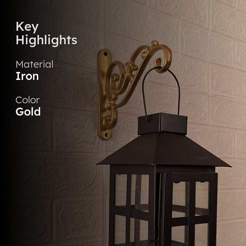 Amiya Wall Bracket (Gold) - Set Of Two media 2