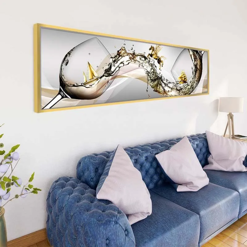 Tinkling Glasses Canvas Wall Art media 3