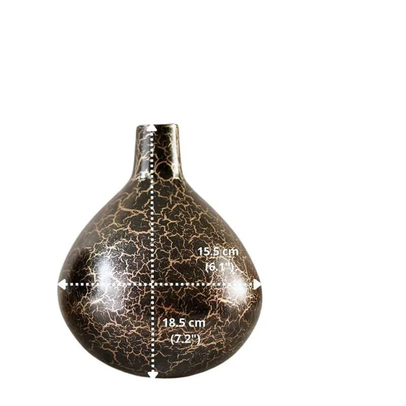 Iyana Metal Vase - Small media 4